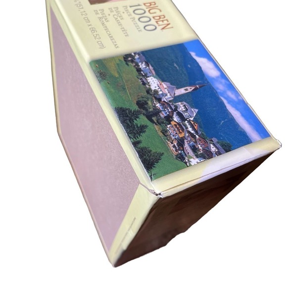 Big Ben 1000 Piece Puzzle Gadertal Valley South Tyrol Italy SEALED 2004 - Picture 6 of 10